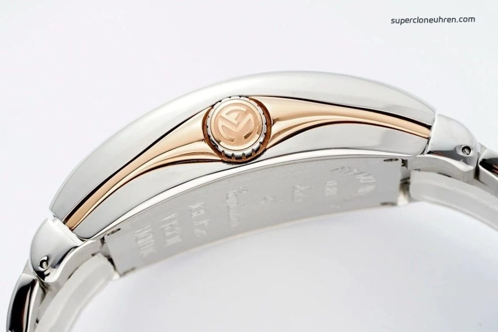 Premium Replica Uhr Franck Muller Vanguard Yachting V45 Bicolor mit Stahlarmband 45 mm