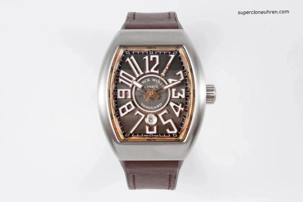 Super Clone Franck Muller Vanguard V45 Sandwich-Zifferblatt 44x54mm