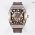 Super Clone Franck Muller Vanguard V45 Sandwich-Zifferblatt 44x54mm