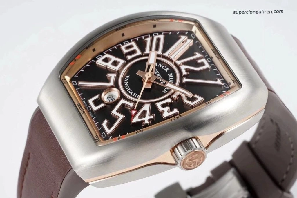 Super Clone Franck Muller Vanguard V45 Sandwich-Zifferblatt 44x54mm