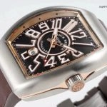 Super Clone Franck Muller Vanguard V45 Sandwich-Zifferblatt 44x54mm