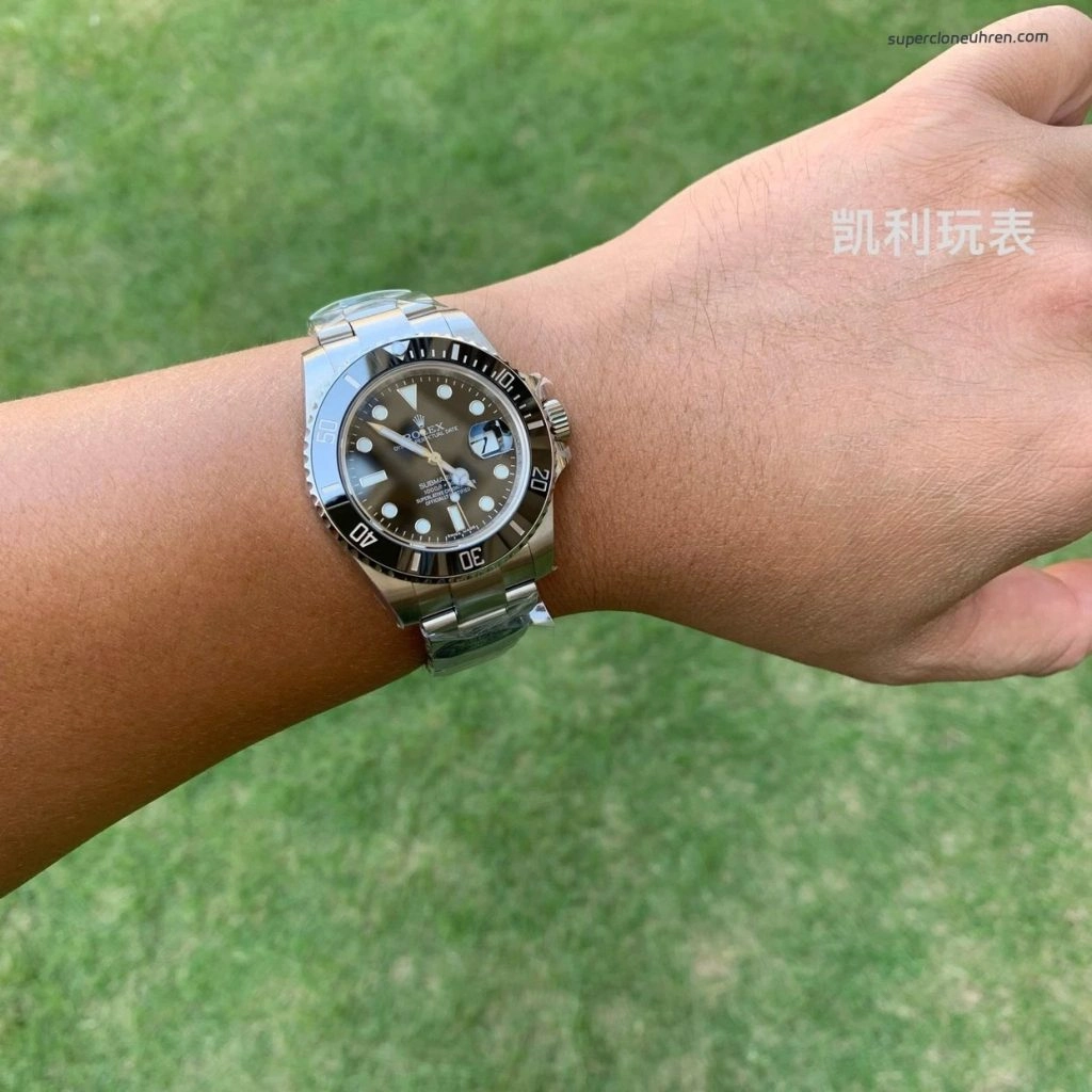 1:1 Super Clone Uhr Rolex Submariner M116610LN-0001 Schwarzes Zifferblatt Stahlarmband 40mm