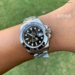 1:1 Super Clone Uhr Rolex Submariner M116610LN-0001 Schwarzes Zifferblatt Stahlarmband 40mm