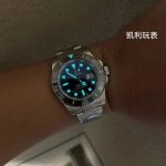1:1 Super Clone Uhr Rolex Submariner M116610LN-0001 Schwarzes Zifferblatt Stahlarmband 40mm