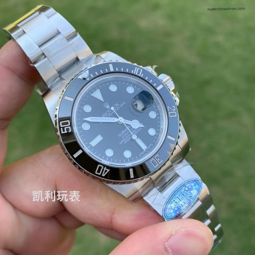 1:1 Super Clone Uhr Rolex Submariner M116610LN-0001 Schwarzes Zifferblatt Stahlarmband 40mm