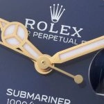 Super Clone Rolex Submariner 126618LB Vollgold Blau 41mm