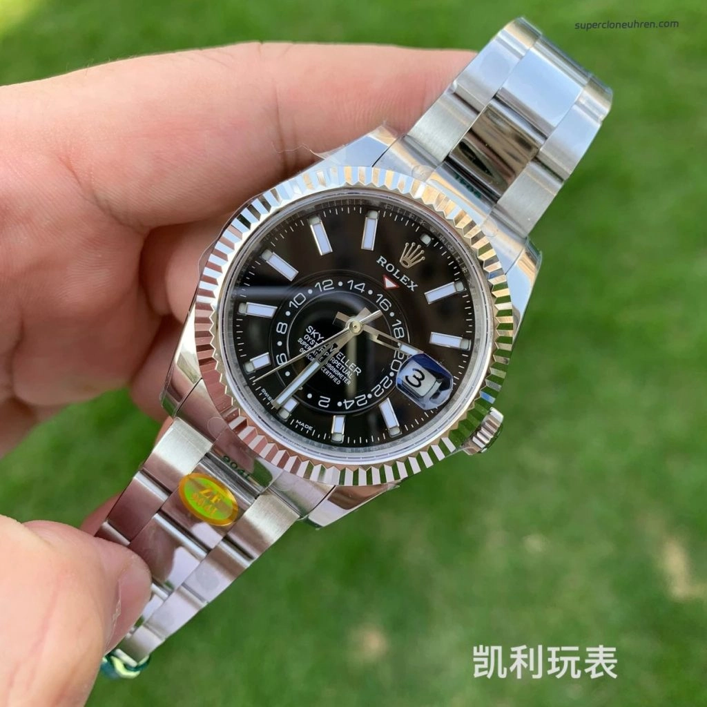 Premium Replica Uhr Rolex Sky-Dweller m336934-0007 Edelstahl mit Oyster-Band 42mm