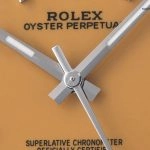 Super Clone Rolex Oyster Perpetual m124300-0004 mit gelbem Zifferblatt 41 mm