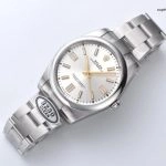Super Clone Rolex Oyster Perpetual 124300 mit goldfarbenen Zeigern 41mm