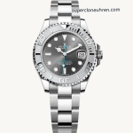 Premium Replica Uhr Rolex Yacht-Master 268622-0002 graues Zifferblatt Edelstahl 37mm