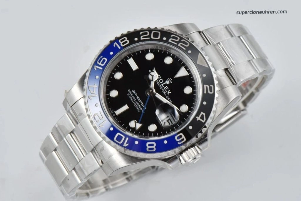 Premium Replica Uhr Rolex GMT-Master II m126710blnr-0003 Batman-Lünette Oysterband 40mm