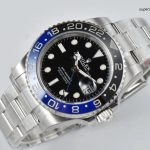 Premium Replica Uhr Rolex GMT-Master II m126710blnr-0003 Batman-Lünette Oysterband 40mm