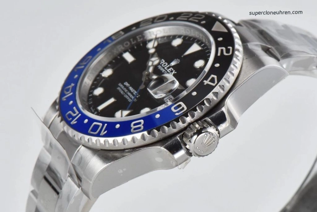Premium Replica Uhr Rolex GMT-Master II m126710blnr-0003 Batman-Lünette Oysterband 40mm