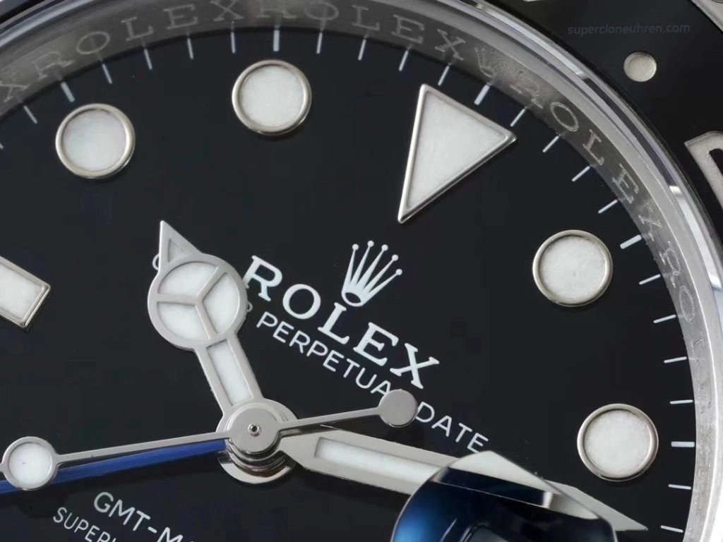 Premium Replica Uhr Rolex GMT-Master II m126710blnr-0003 Batman-Lünette Oysterband 40mm