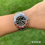 Super Clone Rolex GMT-Master II 126710BLRO-0002 Pepsi-Lünette Oyster-Band 40 mm