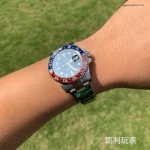 Super Clone Rolex GMT-Master II 126710BLRO-0002 Pepsi-Lünette Oyster-Band 40 mm