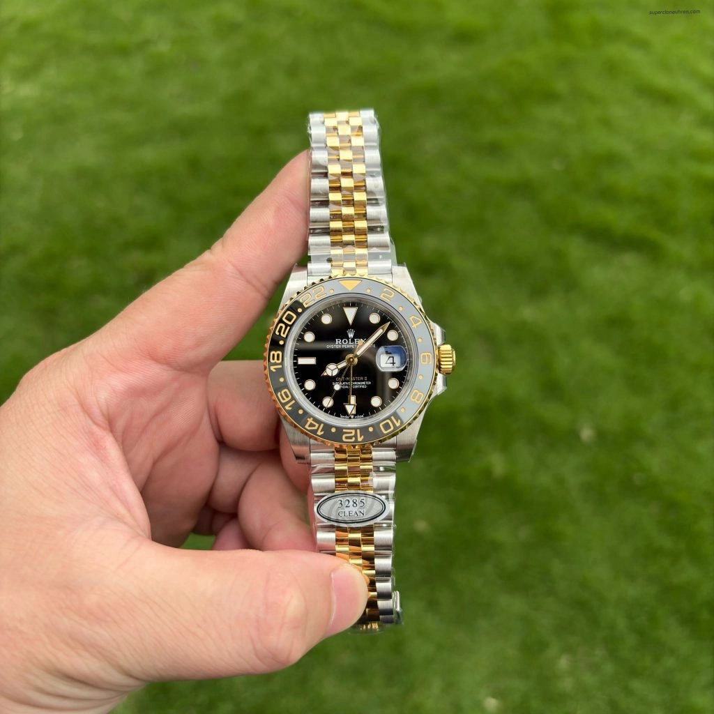 Premium Replica Uhr Rolex GMT-Master II 126713 Bicolor Oysterstahl 40mm