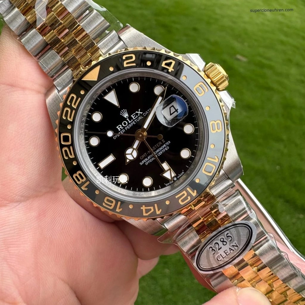 Premium Replica Uhr Rolex GMT-Master II 126713 Bicolor Oysterstahl 40mm