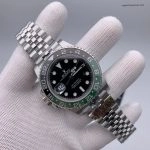 Super Clone Rolex GMT-Master II m126720vtnr-0002 mit grün-schwarzer Lünette und Jubilee-Band 40mm