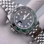 Super Clone Rolex GMT-Master II m126720vtnr-0002 mit grün-schwarzer Lünette und Jubilee-Band 40mm