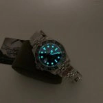 Super Clone Rolex GMT-Master II m126720vtnr-0002 mit grün-schwarzer Lünette und Jubilee-Band 40mm