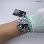 Super Clone Rolex GMT-Master II m126720vtnr-0002 mit grün-schwarzer Lünette und Jubilee-Band 40mm