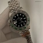 Super Clone Rolex GMT-Master II m126720vtnr-0002 mit grün-schwarzer Lünette und Jubilee-Band 40mm