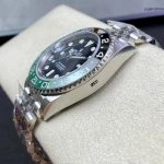 Super Clone Rolex GMT-Master II m126720vtnr-0002 mit grün-schwarzer Lünette und Jubilee-Band 40mm