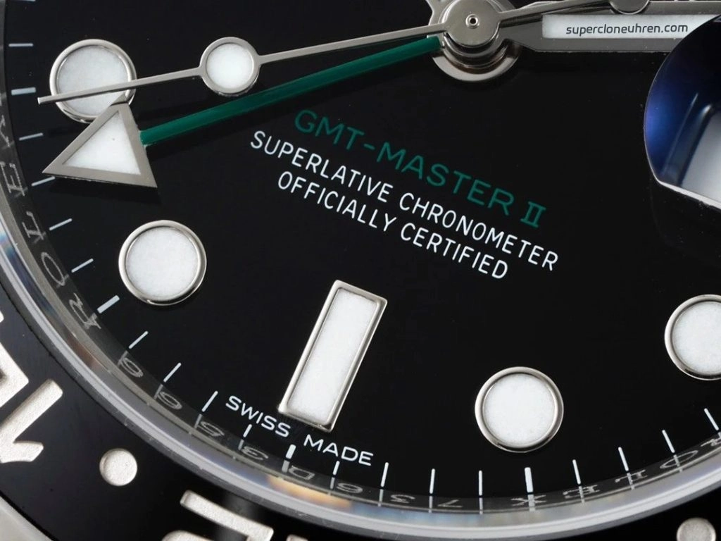 Super Clone Rolex GMT-Master II 116710LN-0001 mit grünem GMT-Zeiger 40mm