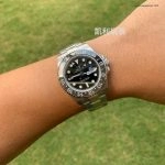 Premium Replica Uhr Rolex GMT-Master II 126710GRNR schwarz-graue Lünette 40 mm