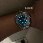 Premium Replica Uhr Rolex GMT-Master II 126710GRNR schwarz-graue Lünette 40 mm