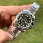 Premium Replica Uhr Rolex GMT-Master II 126710GRNR schwarz-graue Lünette 40 mm