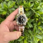 Premium Replica Uhr Rolex GMT-Master II 116713-LN-78203 Bicolor mit grünem GMT-Zeiger 40 mm