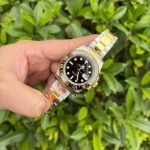 Premium Replica Uhr Rolex GMT-Master II 116713-LN-78203 Bicolor mit grünem GMT-Zeiger 40 mm