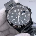 Premium Replica Uhr Rolex GMT-Master II 116710LN PVD-Carbonschwarz mit grünem Zeiger 40mm