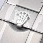 Super Clone Rolex Air-King M126900-0001 schwarzes Zifferblatt 40mm