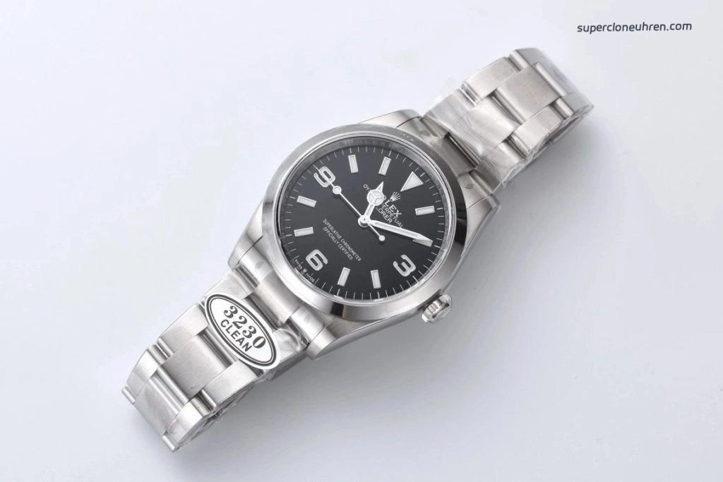 Super Clone Rolex Explorer m124270-0001 mit Edelstahlband 36mm