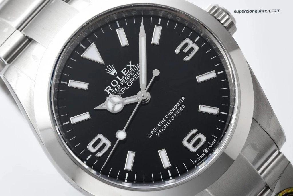 Super Clone Rolex Explorer 224270-0001 Oystersteel mit Stahlband 40mm