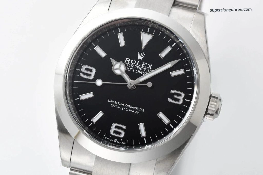 Super Clone Rolex Explorer 224270-0001 Oystersteel mit Stahlband 40mm