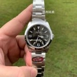Super Clone Rolex Explorer m214270-0003 schwarzes Zifferblatt Edelstahlband 39 mm