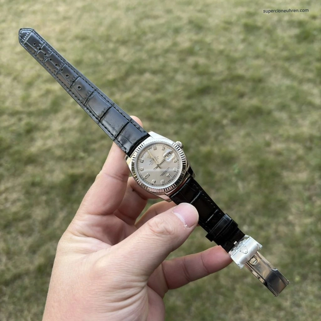Super Clone Rolex Day-Date 118139 mit Rhodium-Zifferblatt 36 mm