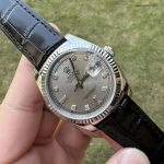 Super Clone Rolex Day-Date 118139 mit Rhodium-Zifferblatt 36 mm
