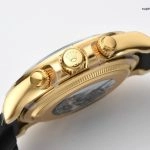 Super Clone Rolex Daytona m126518ln-0008 Goldoptik mit schwarzem Kautschukband 40mm
