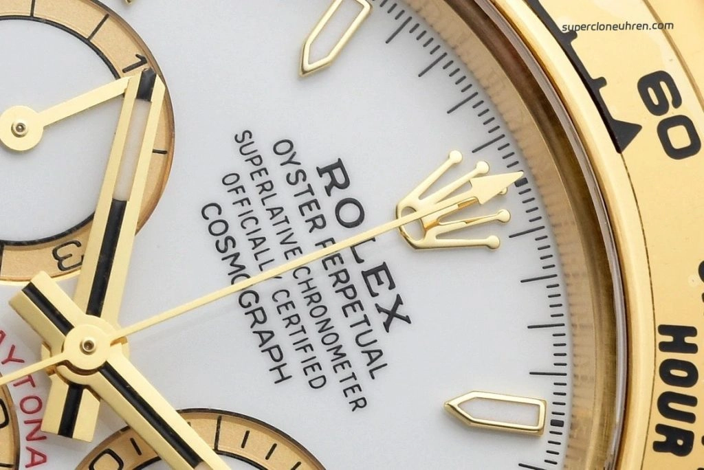 Premium Replica Uhr Rolex Daytona 126508 m126508-0001 in Goldoptik 40mm