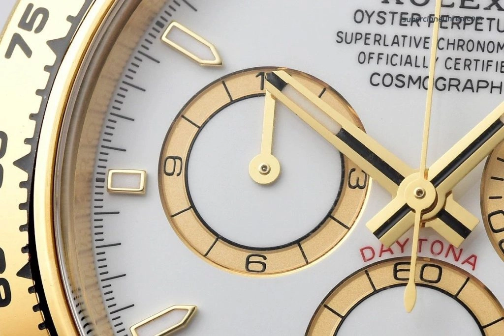 Premium Replica Uhr Rolex Daytona 126508 m126508-0001 in Goldoptik 40mm