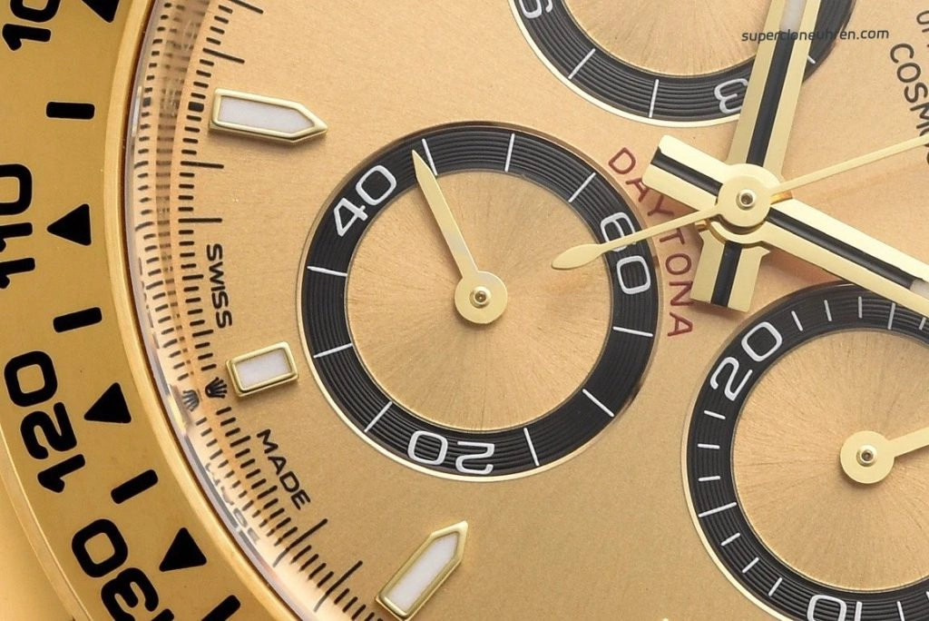 Super Clone Rolex Daytona 126508 Gelbgold 40mm