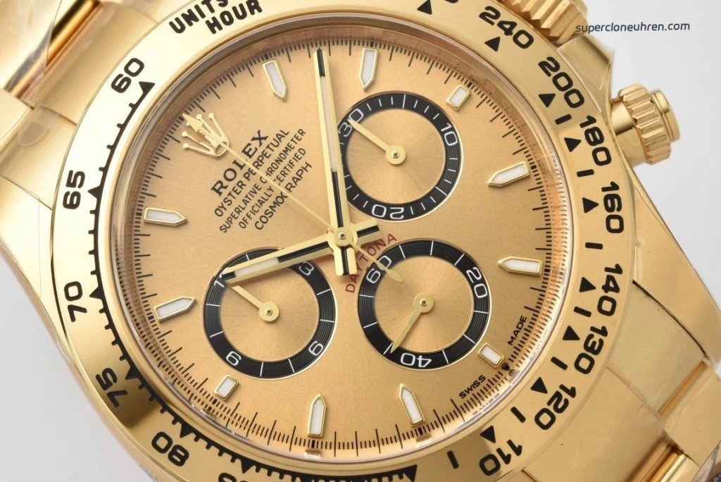 Super Clone Rolex Daytona 126508 Gelbgold 40mm