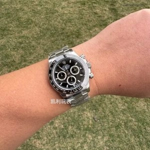 Premium Replica Uhr Rolex Submariner M126613LN-0002 in Bicolor Schwarz 41 mm