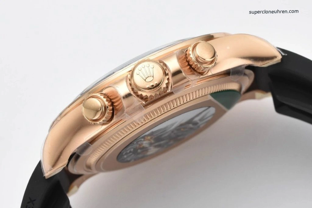 Super Clone Rolex Daytona m126515ln-0004 in Everose-Gold mit Keramiklünette 40 mm