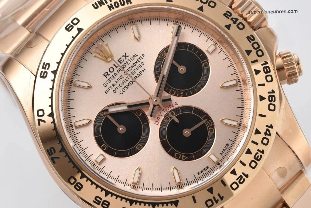 Premium Replica Uhr Rolex Daytona m126505-0003 in Roségold 40 mm